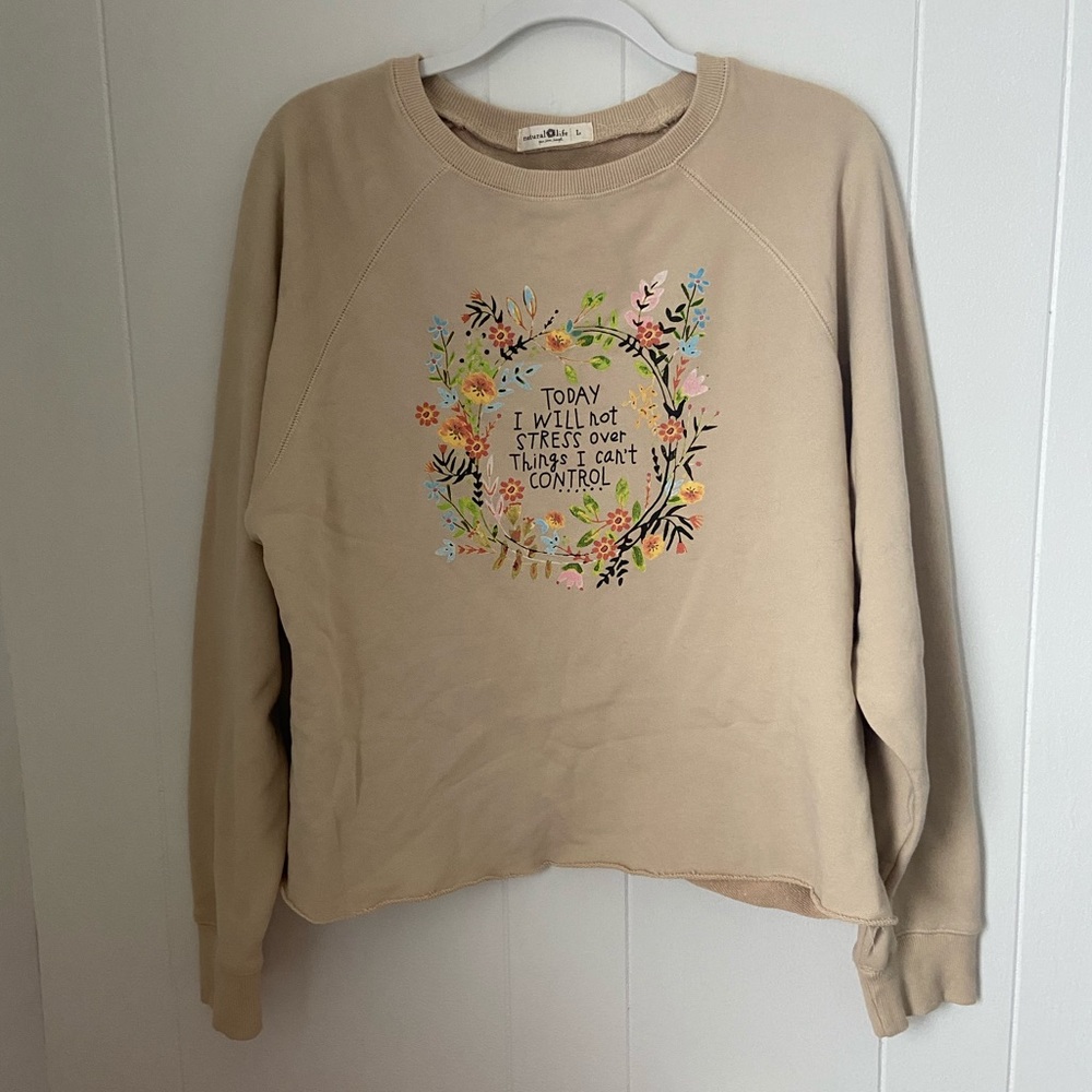 Natural Life Graphic Crewneck